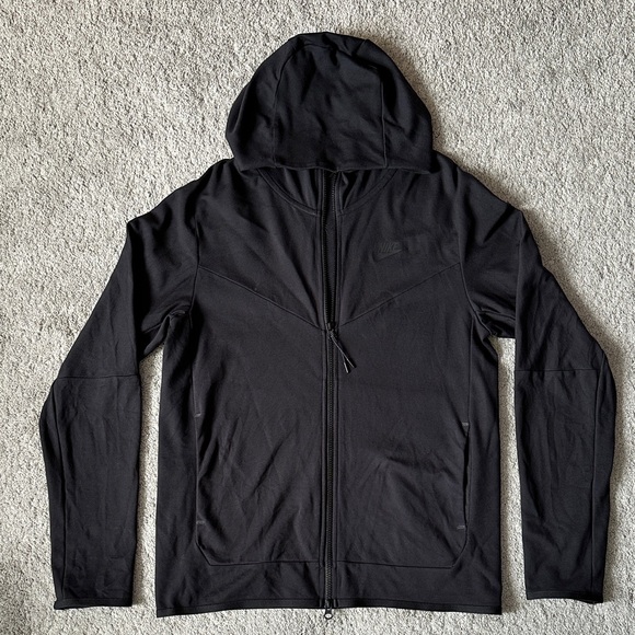 Nike Sportswear Tech Fleece Lightweight Full-Zip Hoodie Sweatshirt - Picture 1 of 11